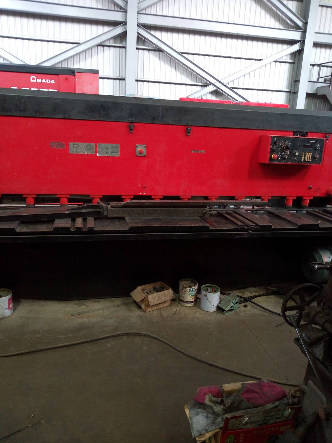 AMADA_天田10尺電磁式剪床_剪斷能力6mm