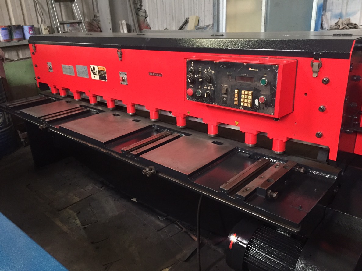 AMADA_2545M剪床_剪斷能力45mm_前支架長2米