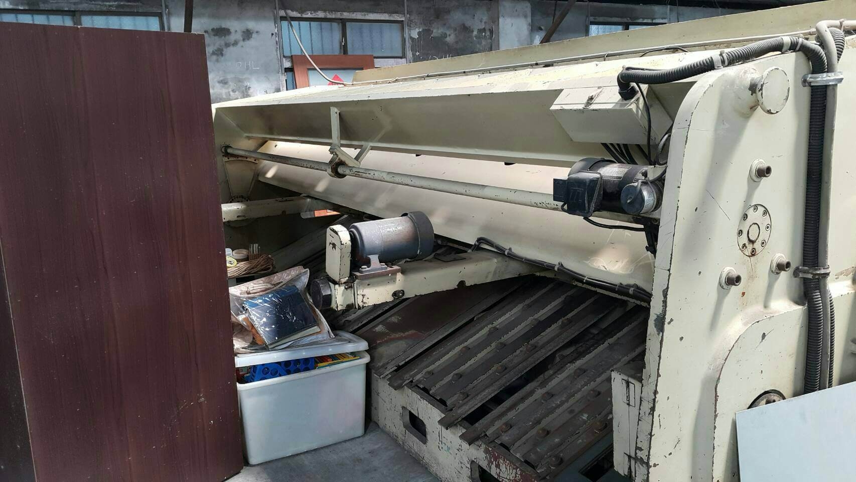 正記TES-4165NC剪床附托料_長度4米_剪斷能力65mm